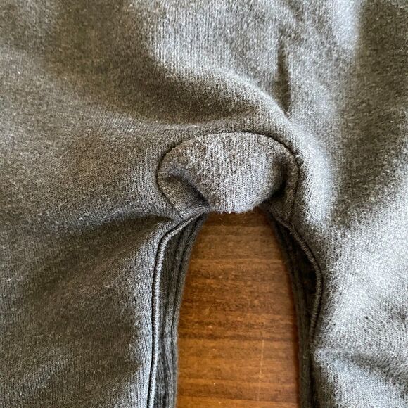 Gap Gray Sweatshirt Romper Boys' 6-12 Months - Picture 6 of 10